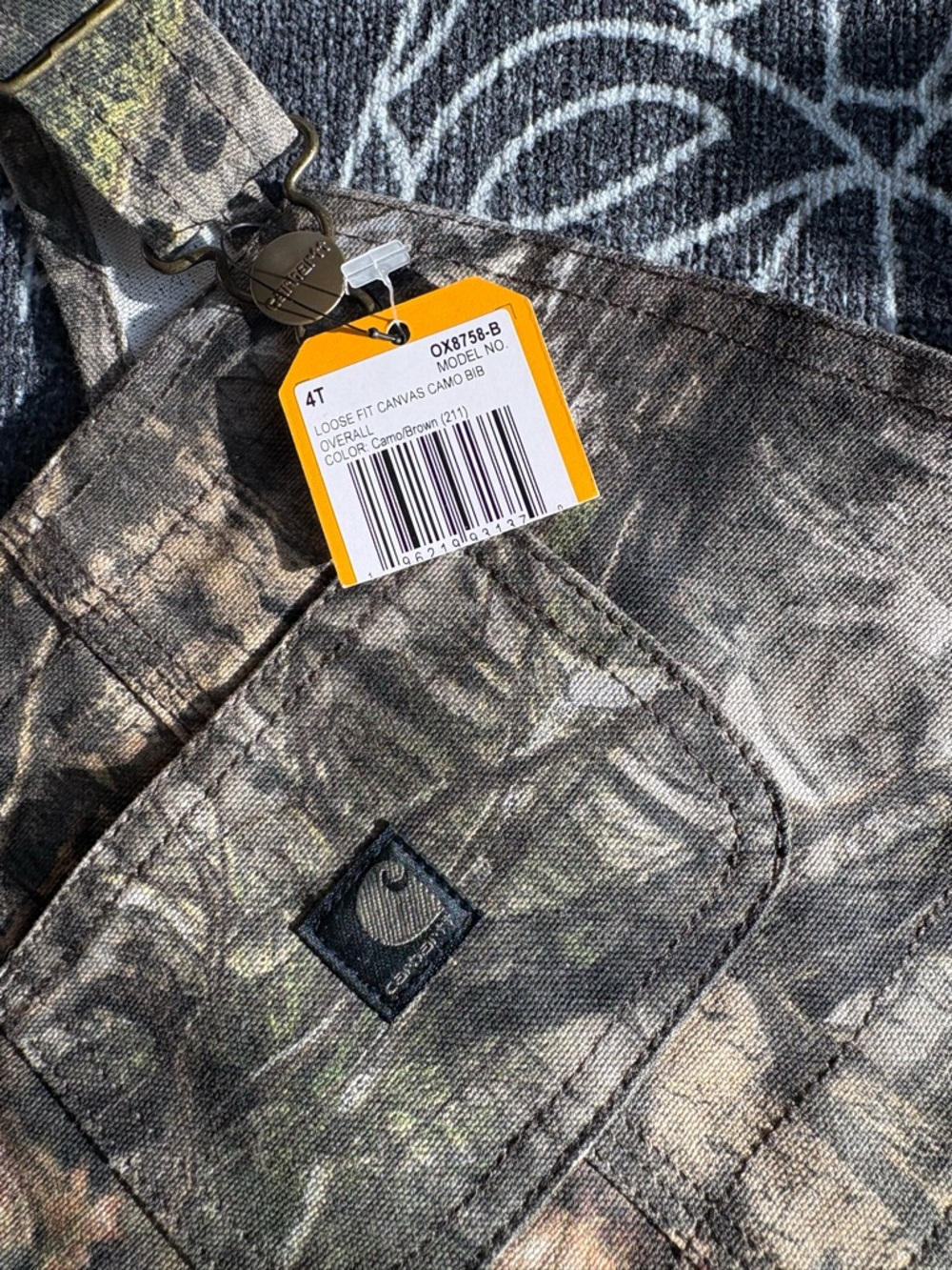 Carhartt Camo Overalls  NWT